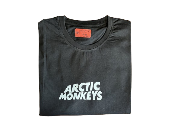 Arctic Monkeys Graphic T-Shirt – Oversized Unisex Black Cotton Tee 4 Arctic Monkeys Graphic T-Shirt – Oversized Unisex Black Cotton Tee - Image 4