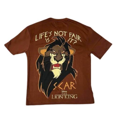 Disney The Lion King Scar T-Shirt – Official Graphic Cotton Tee (Unisex) 1 Disney The Lion King Scar T-Shirt – Official Graphic Cotton Tee (Unisex)