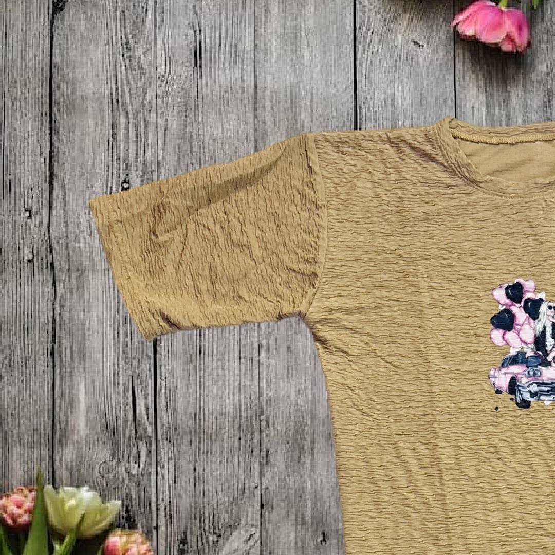 Trendy Beige Co-Ord Set for Women | Stylish T-Shirt & Pant Set | Casual & Comfort Wear 5 Trendy Beige Co-Ord Set for Women | Stylish T-Shirt & Pant Set | Casual & Comfort Wear - Image 5